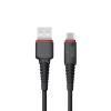 Кабель USB - TYPE-C YOLKKI Pro 04 черный (1м)