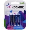 Батарейка Космос AAA LR03 бл-4шт
