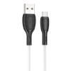 Кабель USB - Micro USB  2.4A, 1m  BOROFONE BX86 бел.