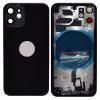 зад кр iph 12 mini Hight Quality черн АА