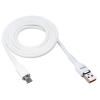 Кабель USB - TYPE-C WALKER C795 белый (1м)