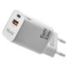 СЗУ  USB(1), USB-C(1), 3A, 33W, QC3.0, PD, GaN  WALKER WH-43 бел.