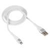 Кабель USB - Lightning 8-pin WALKER C580 белый (1м)