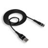 Кабель USB - USB-C  3.3A, магнитный, 1m  WALKER C775 черный