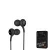 Наушники для MP3/MP4 плееров (jack 3,5mm) REMAX RM-510 (черный) с микрофоном и кнопкой ответа