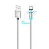 Кабель USB - TYPE-C YOLKKI Magnetic 01 серебро (1м)