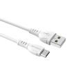 Кабель USB - micro USB BOROFONE BX51 белый (1м)