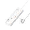 Сетевой фильтр  3USB, 1USB-C, 5PS, 3A, QC3.0, PD  REMAX Kiddy RP-U160