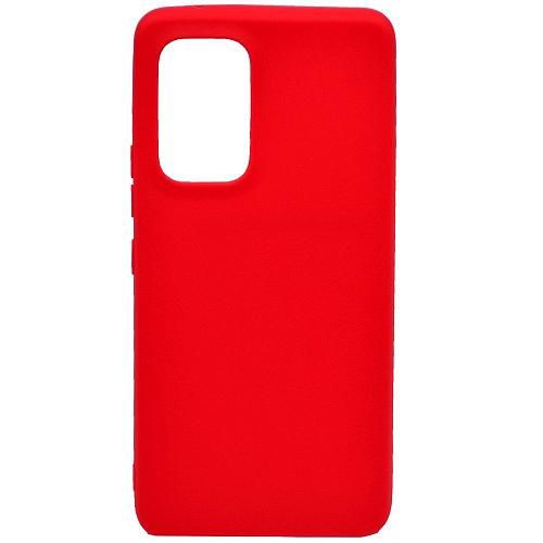 Чехол - накладка совместим с Samsung Galaxy A53 5G SM-A536U YOLKKI Alma cиликон матовый красный (1мм)