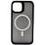 Чехол - накладка совместим с iPhone 11 Pro Max (6.5") "Mystery" с Magsafe пластик+силикон белый