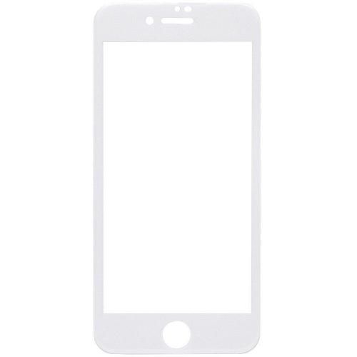 Защитное стекло совместим с iPhone 7 Plus/8 Plus YOLKKI Master 3D белое /без упак /ЁЛКИ/