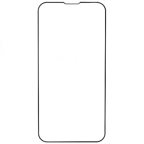 Защитное стекло совместим с iPhone 13 mini YOLKKI Progress 2,5D с рамкой черное /в упаковке/