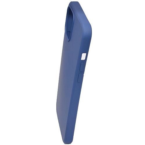 Чехол - накладка совместим с iPhone 12 mini (5.4") YOLKKI Rivoli силикон синий