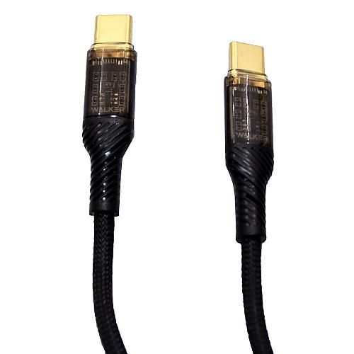 Кабель USB TYPE-C - TYPE-C WALKER C950 60W черный 