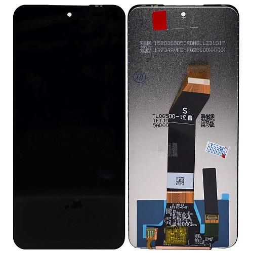 Дисплей совместим с Xiaomi Redmi 10 + тачскрин черный