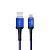 Кабель USB - micro USB YOLKKI Pro 02 синий (1м)