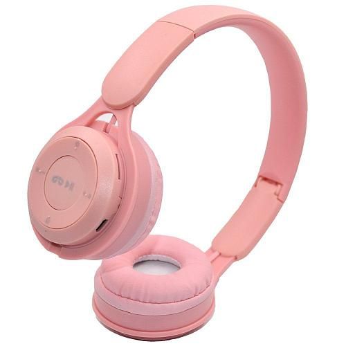 Наушники накладные Bluetooth Y08 розовый