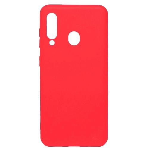 Чехол - накладка совместим с Samsung Galaxy A60/M40 SM-A606F YOLKKI Alma силикон матовый красный (1мм)