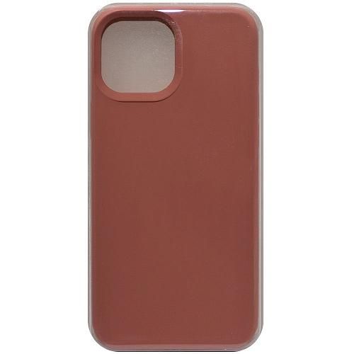 Чехол - накладка совместим с iPhone 15 Pro Max "Soft Touch" светло-персиковый 27 /с логотипом/