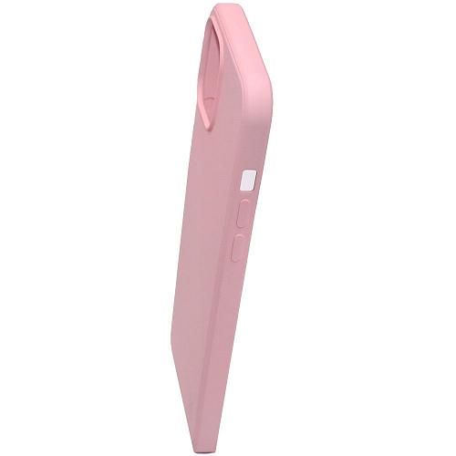 Чехол - накладка совместим с iPhone 12 Pro Max (6.7") YOLKKI Rivoli силикон светло-розовый