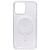 Чехол - накладка совместим с iPhone 13 Pro Max (6.7") "Magsafe" cиликон+пластик прозрачный