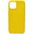 Чехол - накладка совместим с iPhone 14 Plus YOLKKI Alma силикон матовый желтый (1мм)