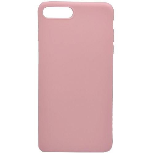 Чехол - накладка совместим с iPhone 7 Plus/8 Plus YOLKKI Alma силикон матовый светло-розовый (1мм)