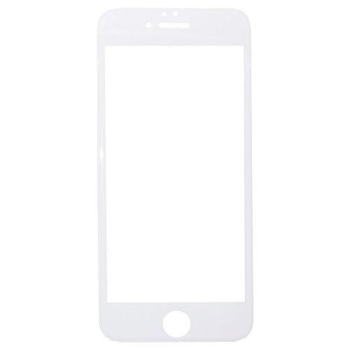 Защитное стекло совместим с iPhone 7/8 YOLKKI Progress 2,5D с рамкой белое /в упаковке/