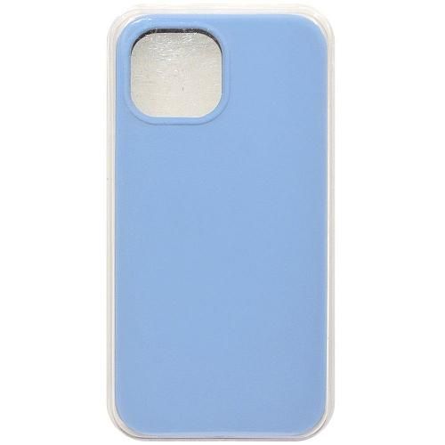 Чехол - накладка совместим с iPhone 14 (6.1") "Soft Touch" пыльно-голубой 44 /с логотипом/