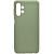 Чехол - накладка совместим с Samsung Galaxy A13 4G YOLKKI Alma cиликон матовый зеленый (1мм)