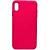 Крышка Soft Touch iPh Xs Max ярк роз
