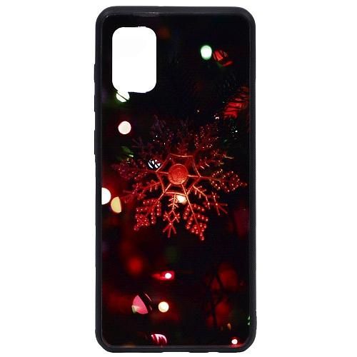 Чехол - накладка совместим с Samsung SM-A315F/Galaxy A31 "Glass" Winter Вид 09