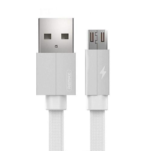 Кабель USB - micro USB REMAX Kerolla RC-094m белый (2м) /max 2,1A/
