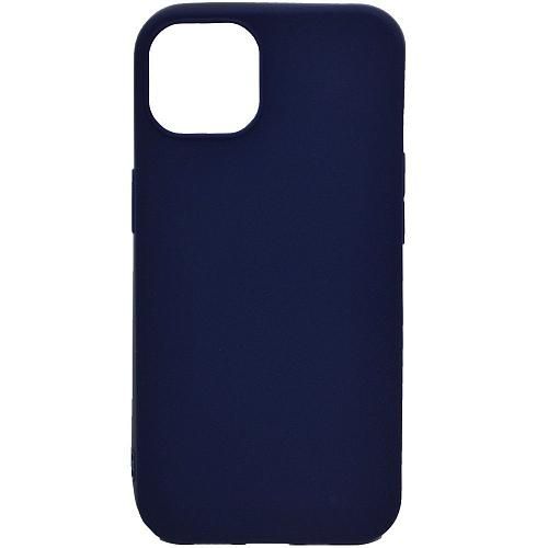 Чехол - накладка совместим с iPhone 13 (6.1") YOLKKI Alma силикон матовый синий (1мм)