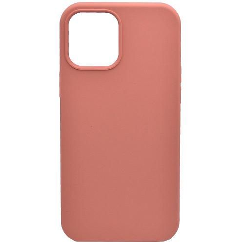 Чехол - накладка совместим с iPhone 12 Pro Max (6.7") "Soft Touch" персиковый /без лого/