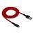 Кабель USB - micro USB WALKER C575 красный (1м)