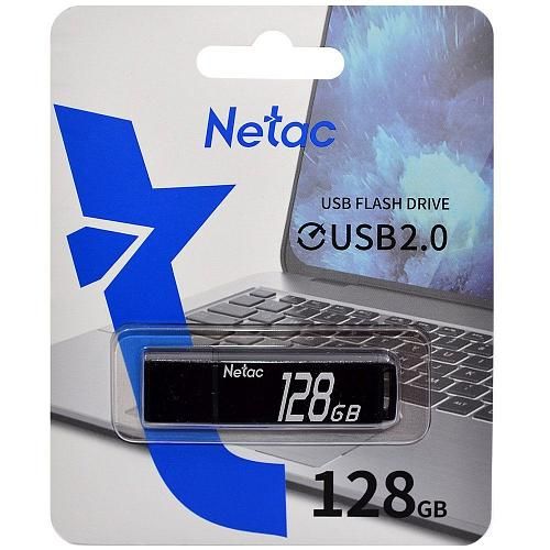 128GB USB 2.0 Flash Drive NETAC U351 черный (NT03U351N-128G-20BK)