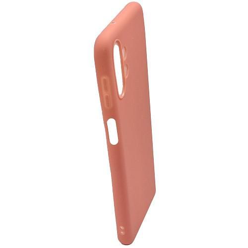 Чехол - накладка совместим с Samsung Galaxy A13 4G YOLKKI Alma cиликон матовый персиковый (1мм)