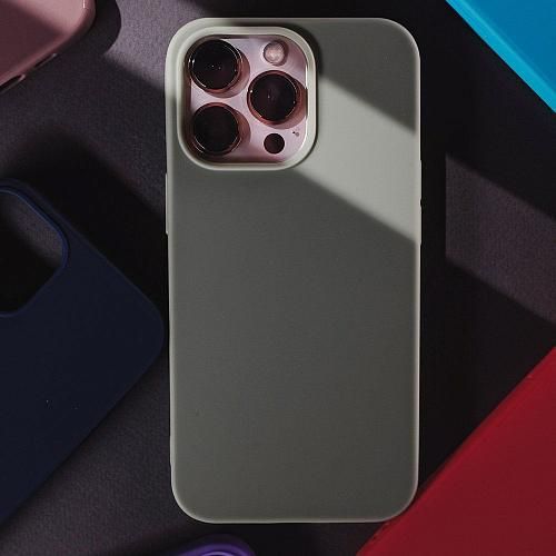 Чехол - накладка совместим с Samsung SM-A125F / SM-M127F / Galaxy A12 / M12 YOLKKI Alma cиликон матовый зеленый (1мм)
