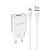 СЗУ 8pin lightning 2,1A (провод разъемный) BOROFONE BA20A белый