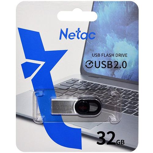 32GB USB 2.0 Flash Drive NETAC UM2 черный (NT03UM2N-032G-20BK)
