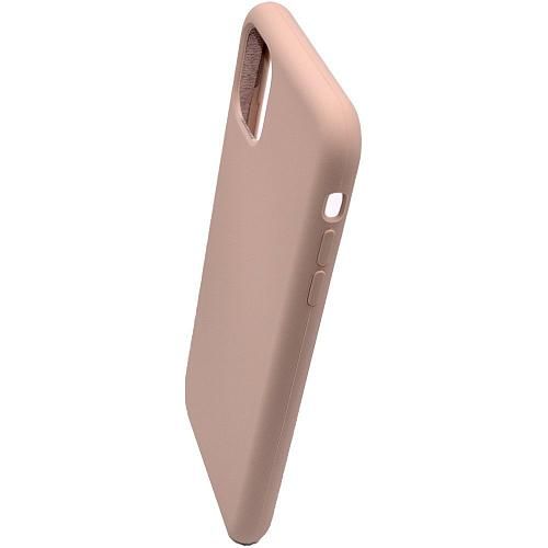 Чехол - накладка совместим с iPhone 11 Pro (5.8") "Soft Touch" светло-розовый /без лого/