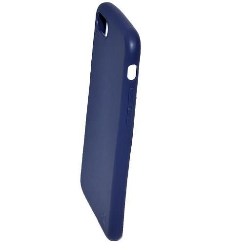 Чехол - накладка совместим с iPhone 7/8/SE 2020 YOLKKI Alma силикон матовый синий (1мм)