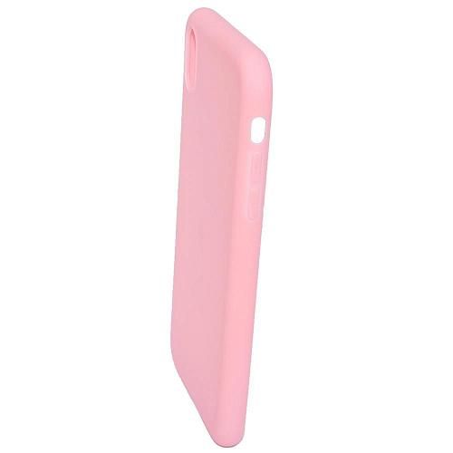 Чехол - накладка совместим с iPhone Xr YOLKKI Alma силикон матовый розовый (1мм)