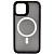Чехол - накладка совместим с iPhone 11 Pro (5.8") "Mystery" с Magsafe пластик+силикон белый