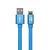 Кабель USB - Apple 8pin lightning YOLKKI Trend 01 голубой (1м)