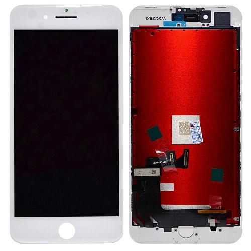 Дисплей совместим с iPhone 8 Plus + тачскрин + рамка белый Xiongmao