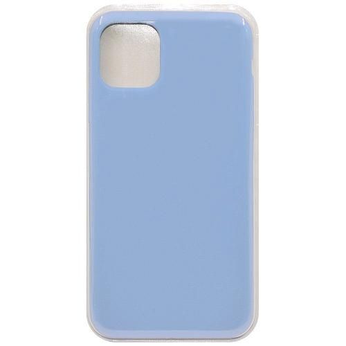 Чехол - накладка совместим с iPhone 11 Pro (5.8") "Soft Touch" пыльно-голубой 44 /с логотипом/