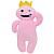 Мягкая игрушка Rainbow friends розовый