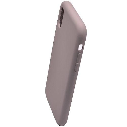 Чехол - накладка совместим с iPhone X/Xs "Soft Touch" пыльно-лавандовый /без лого/